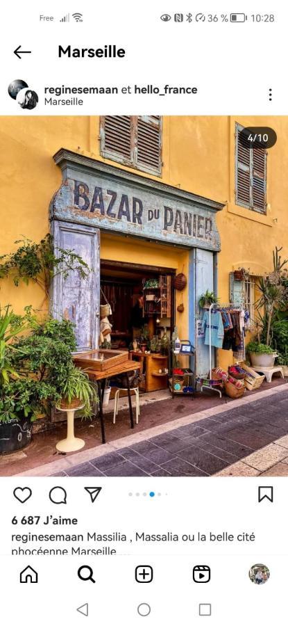 Massilia Calling Appartement Marseille Proche Metro Climatise Bien Decore Exteriér fotografie